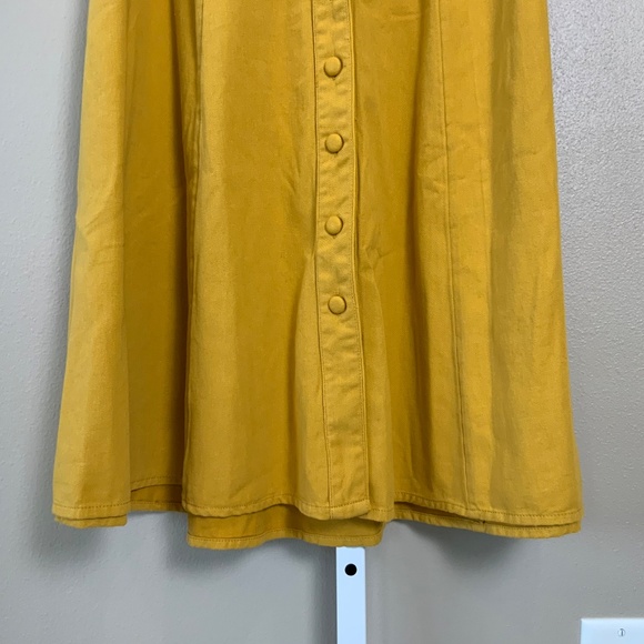 Anthropologie Maeve High-Waisted Button-Front Maxi Skirt - Picture 11 of 16